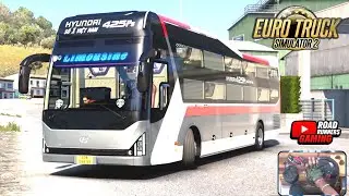 ETS2 1.52 Bus | Smooth Ride Hyundai Universe Sleeper Bus | Euro Truck Simulator 2