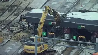 Demolition incident at toll plaza causes exit to close on Pa. Turnpike