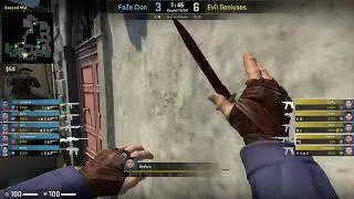 CS:GO POV Demo Evil Geniuses Brehze (26/18) vs FaZe (de_inferno)