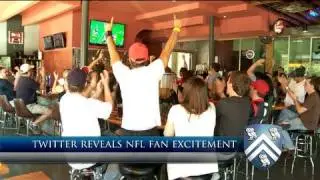 People as 'sensors': Twitter messages reveal NFL's big plays and fan excitement level