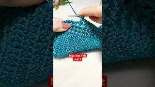 M&oacute;c t&uacute;i x&aacute;ch họa tiết chữ X #suongcrochet #crochet #crochetbag #handmade