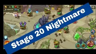 Level 20 Nightmare King Of Defense TD | Stage 20 King of Defense Nightmare Level | 3 Stars