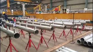 L&T Piping Fabrication Yard Shop || #pipe #drawing #technicalsachinsagar #trending 🟩