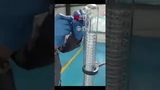 Installation video of 5 liters jacketed glass reactor GR-5 #glassreactor #laboratoryequipment