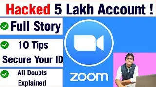 [বাংলা] Is Zoom App Safe | 10 Safety Tips | Similar secure video calling app |