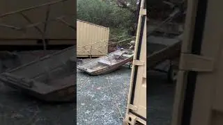 Self-loading duck boat