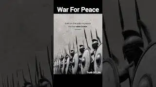 War For Peace | Warrior Mindset | #motivation #mindset #quotes #truthoflife