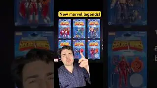 All of the Hasbro livestream marvel legends action figure  toy news