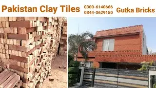 Gutka Brick Tile Information In Pakistan l red gutka face tile in Pakistan home delivery service 