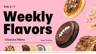 Fudge Brownie Football Cookie, Confetti Cake Cookie, & More! | Crumbl