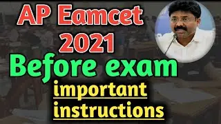 ap Eamcet 2021|ap eamcet 2021 latest news|ap eamcet exam date 2021|ap eamcet 2021 instructions