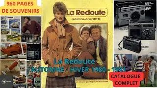 Catalogue LA REDOUTE 1980-1981 : L'int&eacute;grale (930 pages) ! 🔴 Nostalgie & Archives