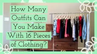 A Capsule Wardrobe With Color? | 16 Piece Capsule Wardrobe Look Book!