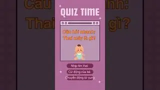 C&acirc;u hỏi th&uacute; vị: Thai m&aacute;y l&agrave; g&igrave;?