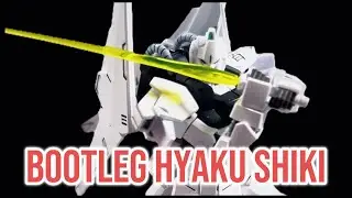 Полуокрашенный белый Хяку Шики?! Обзор пиратской версии Gunpla!