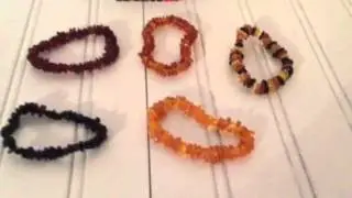 Baltic Amber Baby Teething Anklet