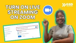 How To Turn on Live Streaming on Zoom for Small Business 2024 | A Guide for Beginners