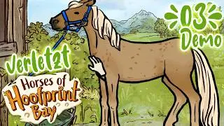 Hilfe, mein Pferd ist verletzt😱 🐎 Horses of Hoofprint Bay Demo | 03