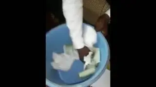 Ju Ju Voodoo Dude Makes Money Appear In Magical Illusion