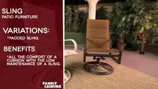 SLING Patio Furniture Buyers Guide Video