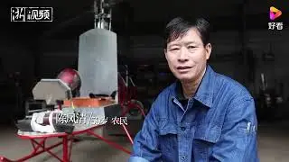 Jiaxing farmer's homebuilt helicopter