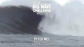 Peter Mel at Mavericks - Big Wave Challenge 2024/25 Entry