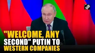 Putin to 'welcome' Western companies wishing to return to Russia amid Trump&rsquo;s tariff war