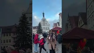 Rothenburg#germany #christmas #christmasmarket #travel #europe #holiday