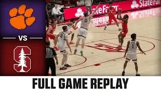 Clemson vs. Stanford Full Game Replay | 2025-26 ACC Men's Basketball