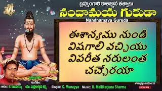 Sri Madvirat Veerabrahmendra Swamy Charitra #Nandamayya Guruda Lyric Song #Brahmamgaru #Poleramma