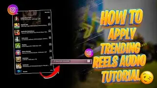 HOW TO APPLY TRENDING AUDIO IN YOUR INSTAGRAM REELS IN TAMIL | REELS EDITING TUTOIRAL | BIKE REELS |