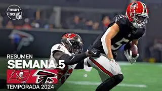Tampa Bay Buccaneers vs. Atlanta Falcons | Semana 5 - NFL 2024 | Highlights Resumen en espa&ntilde;ol