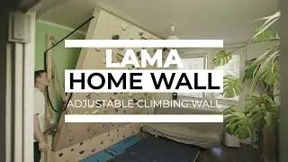 Lama Home Wall - Adjustable Climbing Wall for home training