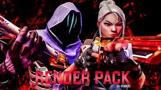 Valorant Render Pack || Download link in description