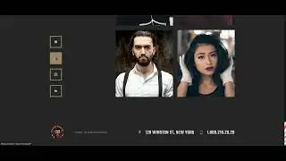 Modern Barbershop Website Preview | Built with React
