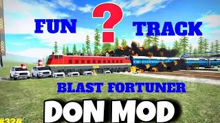 Don mod fun track blast fortuner Indian bike driving 3d game video 