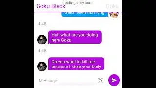 goten is gone (dragon Ball texting story part 1 2023) #dragonballtextingstory   #chi-chi #goten