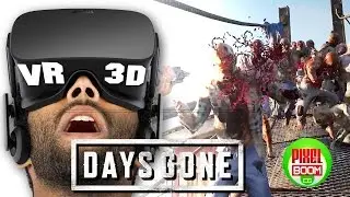 DAYS GONE - Demo Gameplay - VR Google Cardboard 3D SBS 1080p PS4
