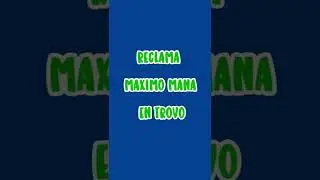 Reclama Maximo mana trovo live