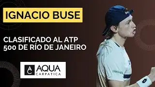 IGNACIO BUSE - Jugará su PRIMER ATP 500 en febrero