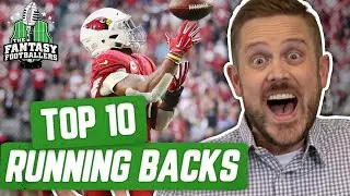 Fantasy Football 2019 - Top 10 RB Rankings + Duke&rsquo;s Out, Chubb&rsquo;s Up - Ep. #749