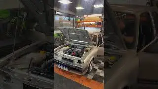 Chevette 1.6 turbo carburado cortando no 3step #turbo #chevette #carburador #arrancada #racing