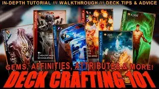 Paragon: V42 - Deck Crafting 101 | Beginner's GUIDE! (Gems, Affinities, Attributes & MORE!)