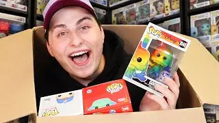 Unboxing A MASSIVE Package Full Of Rare Funko Pops!