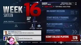 A DUEL IN ARROWHEAD! Madden 17 Black Knights Franchise! S4 G14 @ Kansas City