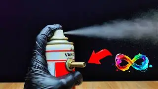make an endless spray paint _ Refilling paint spray at home