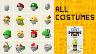 Super Mario Maker 2 - All Costumes Collected