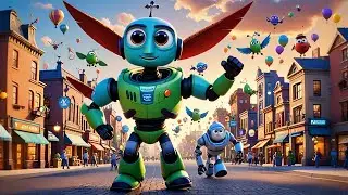 Benny Bot Plays Music | Fun Robot Song for Kids | Nursery Rhymes and Baby Songs