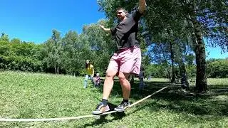 Слэклайн в Ставрополе slackline go pro hero 6