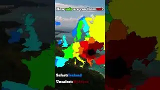 How safe are you from me?#mapping #europe #countries #economy #safety #mapper #maps #geography #gdp